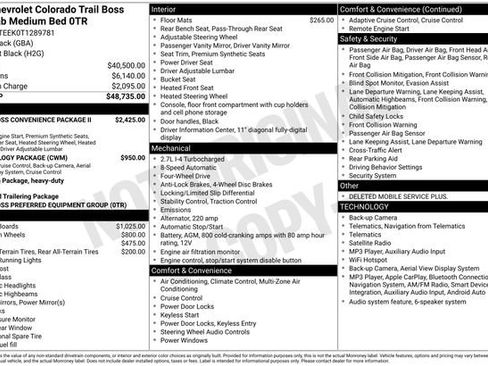New 2026 Chevrolet Colorado Trail Boss AWD/4WD image 4