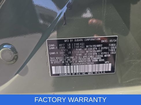 Used 2024 Subaru Crosstrek 2.5i Wilderness w/ Crosstrek Mirror Package AWD/4WD image 35