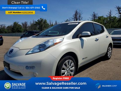 Used 2017 Nissan Leaf S w/ Charge Package FWD image 1