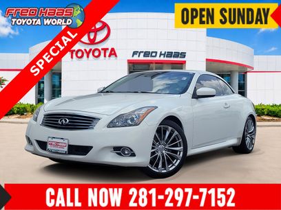 Used 2013 INFINITI G37 Convertible w/ Premium Pkg