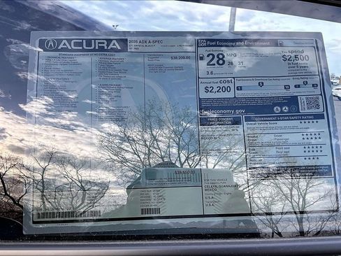 New 2026 Acura ADX A-Spec image 41