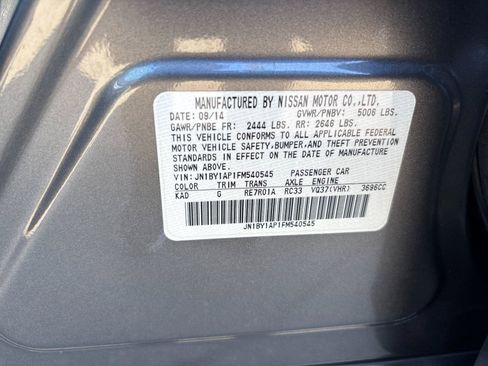 Used 2015 INFINITI Q70 3.7 w/ Technology Package RWD image 12