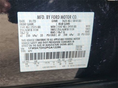 Used 2023 Ford Explorer XLT w/ Equipment Group 202A image 32