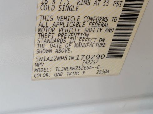 Used 2018 Nissan Murano SL w/ Moonroof Package image 30