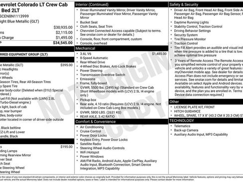 Used 2022 Chevrolet Colorado LT RWD image 20