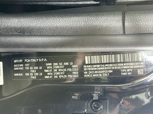 Used 2017 Jeep Renegade Trailhawk AWD/4WD image 29