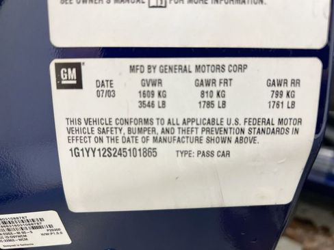 Used 2004 Chevrolet Corvette Z06 w/ Z06 Preferred Equipment Group image 25