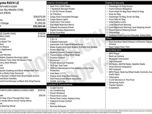 Certified 2024 Toyota RAV4 LE AWD/4WD image 33