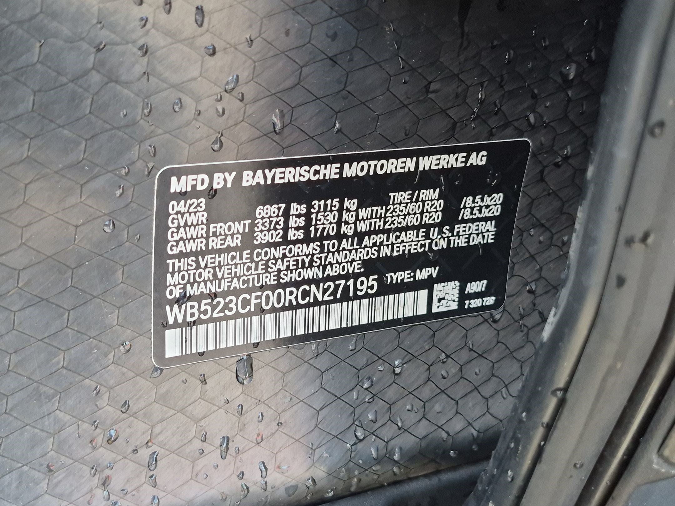 Certified 2024 BMW iX xDrive50 AWD/4WD image 32