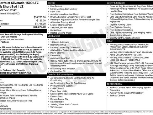 Used 2022 Chevrolet Silverado 1500 LTZ image 5