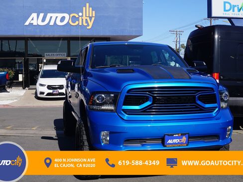 Used 2018 RAM 1500 Sport w/ Hydro Blue Sport Package image 6