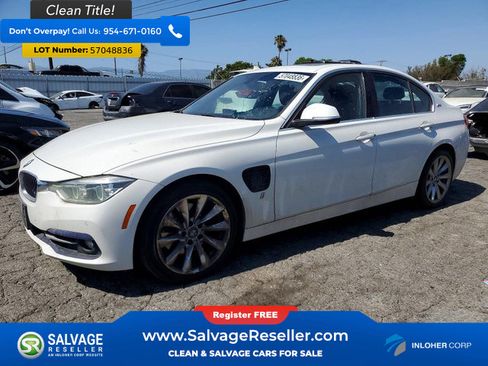 Used 2017 BMW 330e RWD image 1