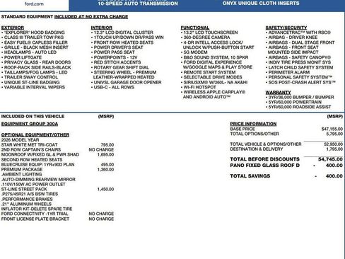 New 2026 Ford Explorer ST-Line image 2