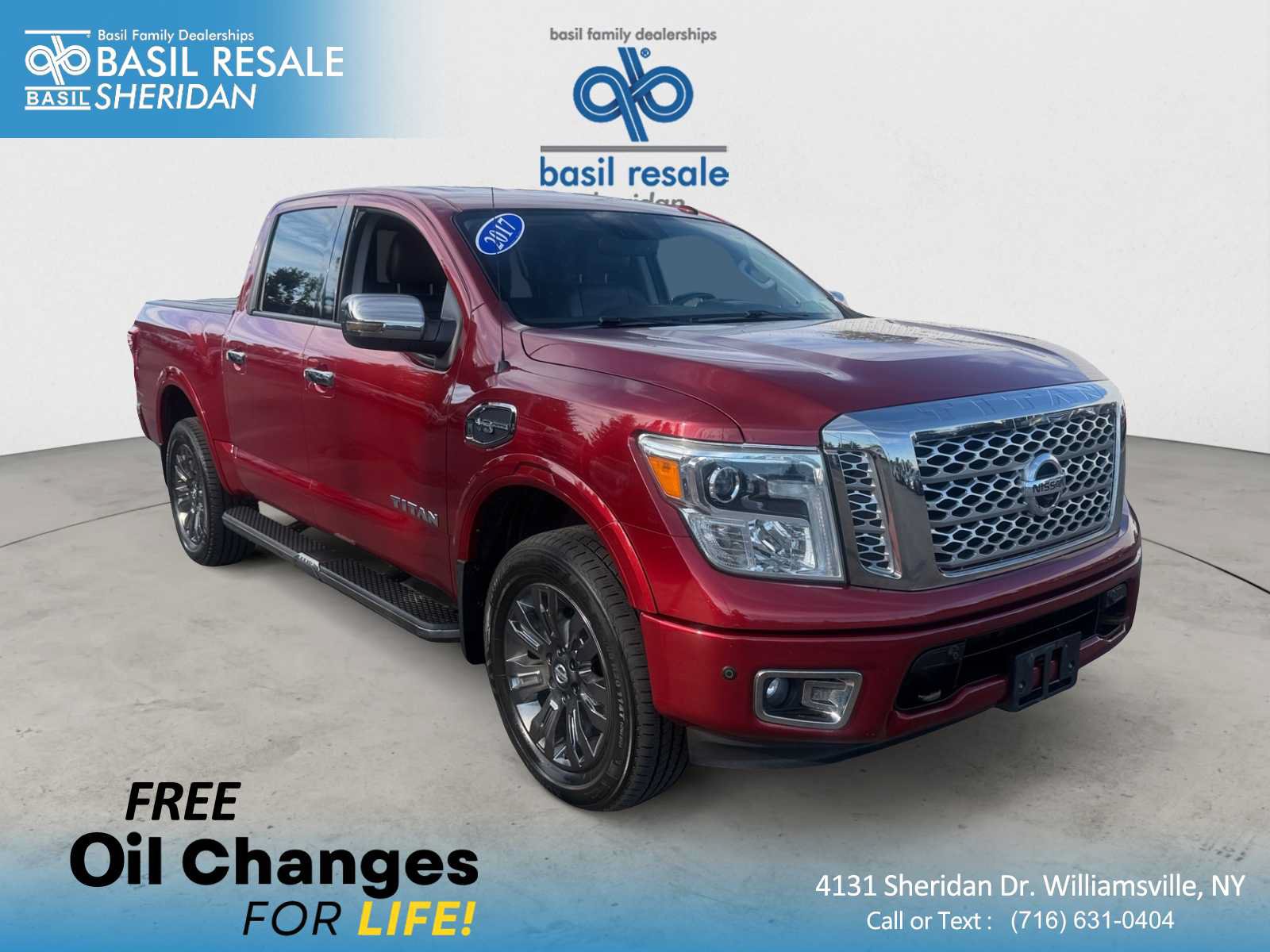 Used 2017 Nissan Titan Platinum Reserve AWD/4WD image 1