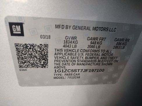 Used 2018 Chevrolet Malibu LS image 31