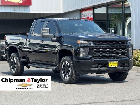 Used 2020 Chevrolet Silverado 2500 Custom w/ Custom Value Package AWD/4WD image 1