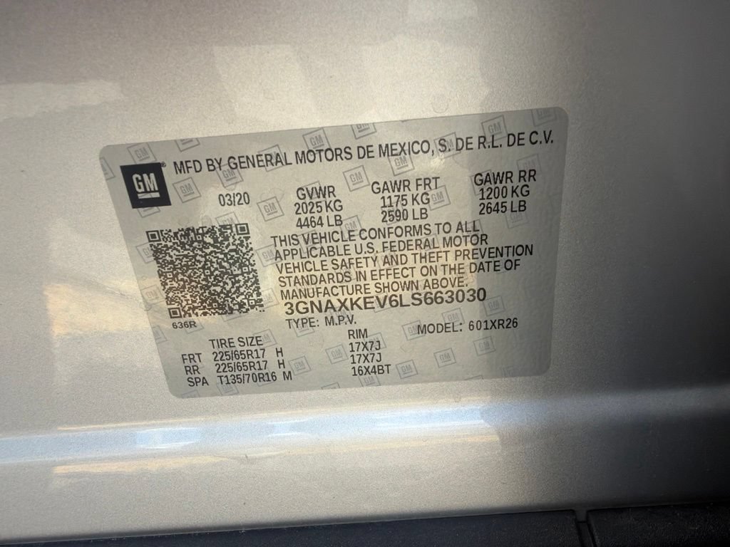 Used 2020 Chevrolet Equinox LT FWD image 12