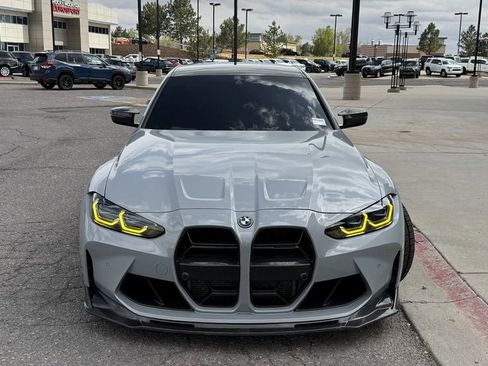Used 2023 BMW M3 Competition w/ M Carbon Exterior Package RWD image 3