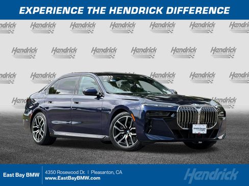 Certified 2023 BMW 740i w/ Executive Package RWD image 1