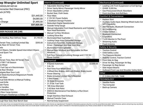 Used 2018 Jeep Wrangler Unlimited Sport image 4