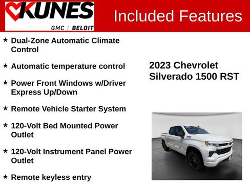 Used 2023 Chevrolet Silverado 1500 RST w/ Z71 Off-Road Package AWD/4WD image 3