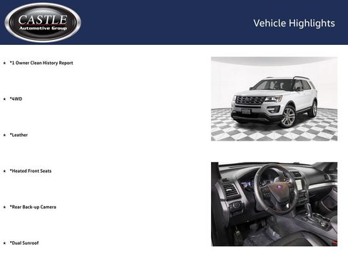 Used 2016 Ford Explorer XLT w/ Equipment Group 202A AWD/4WD image 4