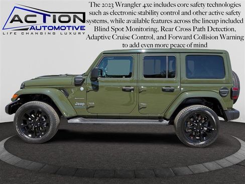Used 2023 Jeep Wrangler Sahara AWD/4WD image 5