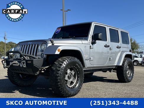Used 2017 Jeep Wrangler Unlimited Sahara w/ Connectivity Group image 1