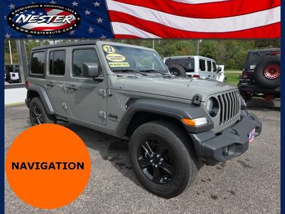 Used 2022 Jeep Wrangler Unlimited Sport w/ Uconnect 4C Nav & Sound Group