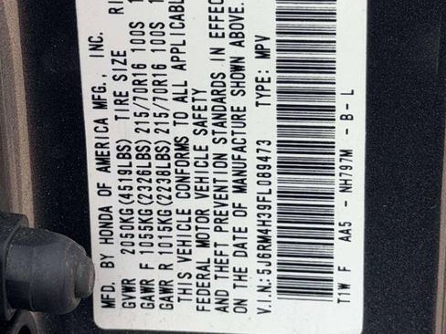 Used 2015 Honda CR-V LX image 23