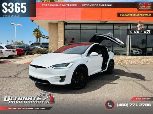 Used 2017 Tesla Model X 75D AWD/4WD image 12