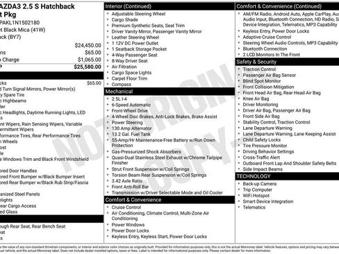 Certified 2022 MAZDA MAZDA3 s image 3