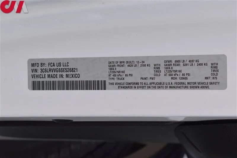 Used 2025 RAM ProMaster 2500 w/ U-Haul Equipment Group FWD image 34