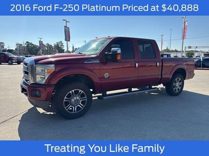 Used 2016 Ford F250 Platinum w/ FX4 Off-Road Package