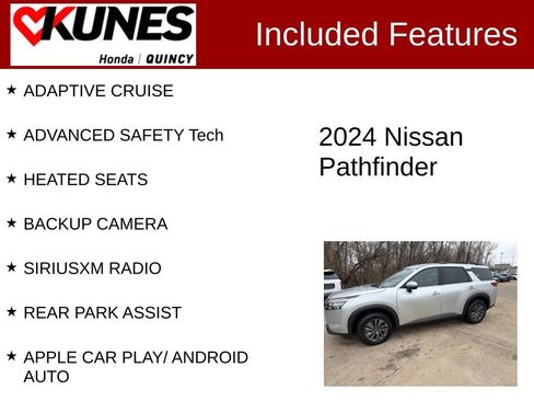 Used 2024 Nissan Pathfinder SV FWD image 2