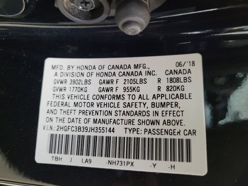 Used 2018 Honda Civic EX-T image 33