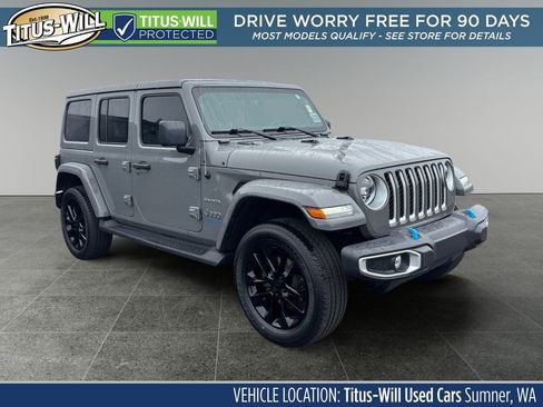 Used 2023 Jeep Wrangler Unlimited Sahara w/ Cold Weather Group image 1