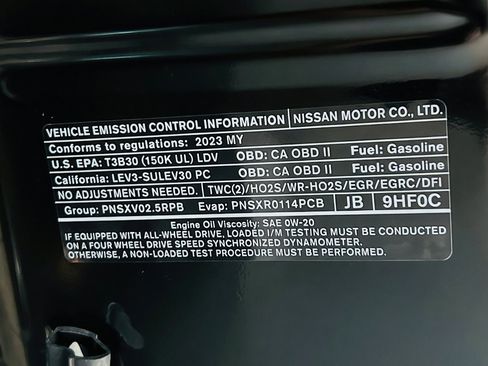 Used 2023 Nissan Altima 2.5 SV FWD image 20