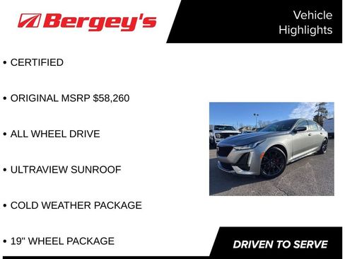 Used 2023 Cadillac CT5 V w/ Cold Weather Package image 5