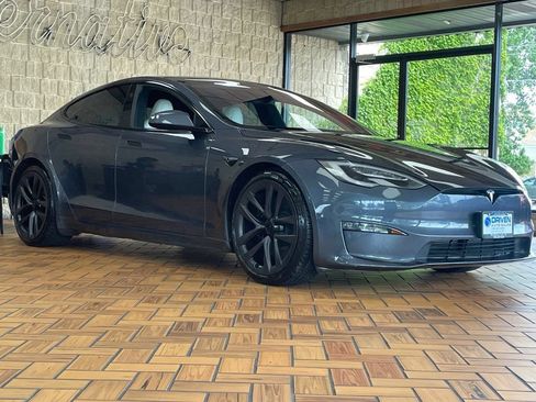Used 2021 Tesla Model S Plaid AWD/4WD image 8