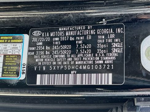 Used 2021 Kia Telluride SX w/ Nightfall Edition Package AWD/4WD image 35