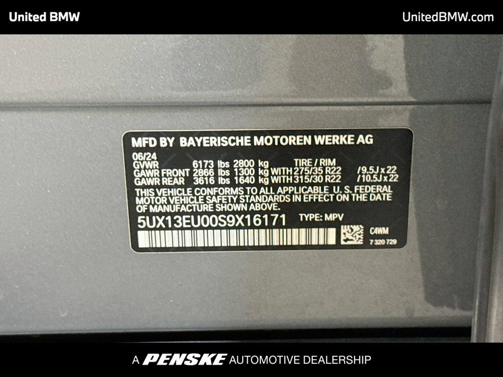 Certified 2025 BMW X5 sDrive40i w/ M Sport Package RWD image 22