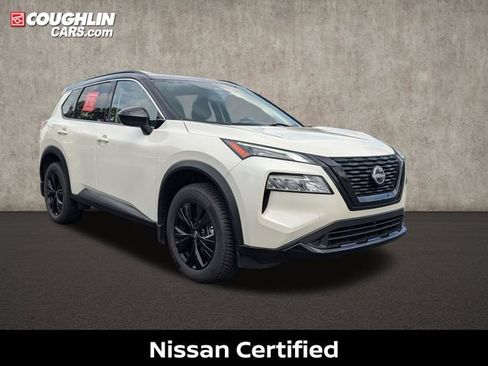 Certified 2023 Nissan Rogue SV w/ SV Premium B Package AWD/4WD image 1