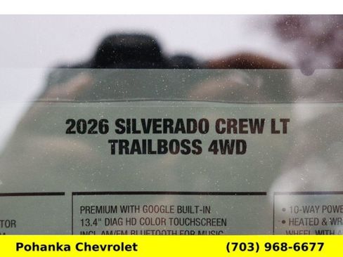 New 2026 Chevrolet Silverado 1500 LT Trail Boss w/ Safety Package AWD/4WD image 31