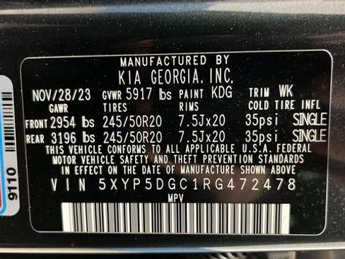 Used 2024 Kia Telluride SX Prestige w/ Towing Package AWD/4WD image 30