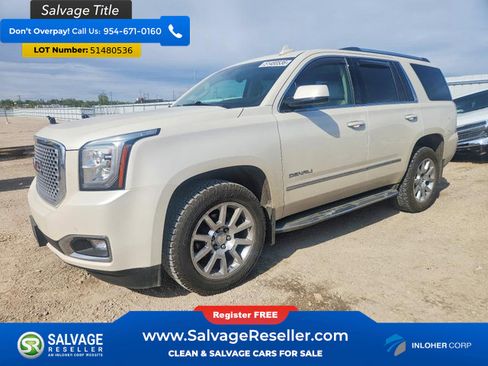 Used 2015 GMC Yukon Denali w/ Open Road Package AWD/4WD image 1