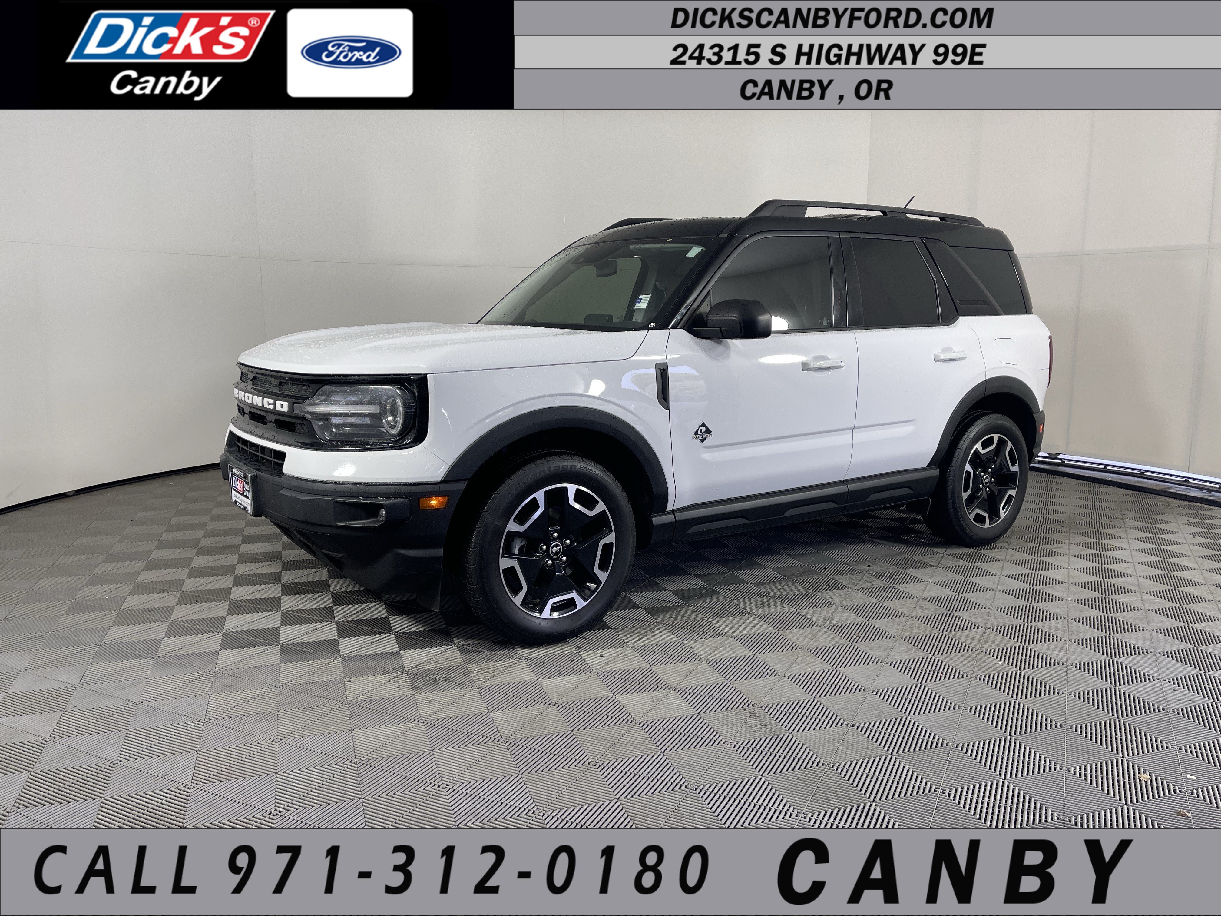 Used 2021 Ford Bronco Sport Outer Banks w/ Outer Banks Package (96D) AWD/4WD 360° Tour