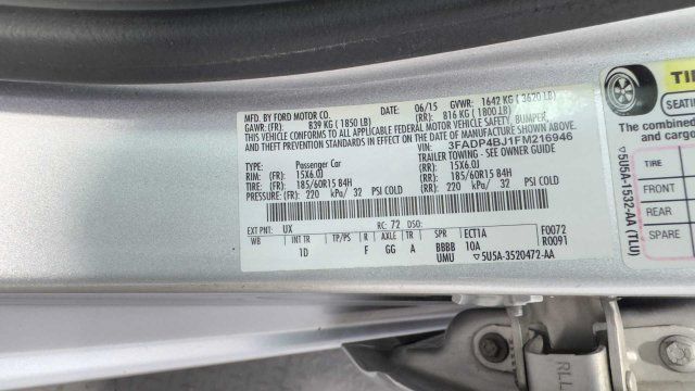 Used 2015 Ford Fiesta SE FWD image 33
