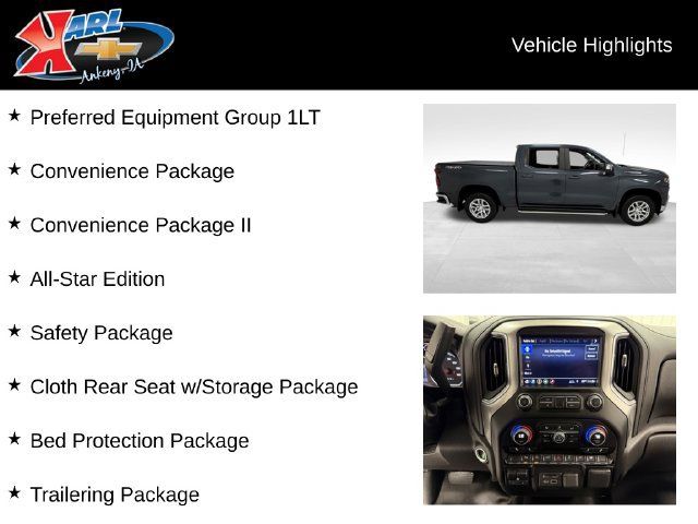 Certified 2019 Chevrolet Silverado 1500 LT w/ All-Star Edition AWD/4WD image 2