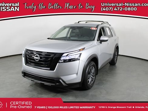 Certified 2025 Nissan Pathfinder SV w/ Black Appearance Package FWD image 1